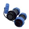5 Sets SP17 IP68 Waterproof Panel Mount Aviation Docking Connector, Male & Female, 2-10 Pin Options (5P) view 1