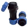 5 Sets SP17 IP68 Waterproof Panel Mount Aviation Docking Connector, Male & Female, 2-10 Pin Options (5P) view 2