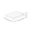 10 Pcs Boxes Pp Photo Organizer Case Crafts Storage Boxes for Picture Photo Storage Containers White Picture Organizer Case view 2