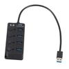 HOMSFOU Port USB Hub Overvoltage Overcurrent Protection USB Splitter for Laptop Phone Pc Compatible view 3