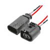 1 Set 2 Pin 1.5 Car Waterprof Wiring Harness Socket Electrical Horn p/Lug 1J0973802 1J0973702 8D0973822(2p Male Female,1 Set) view 1