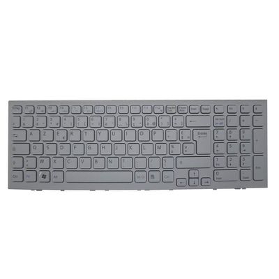 Laptop Keyboard for Sony VPC-EH VPCEH 149871451 AEHK1F00010 V116646F FR French White with Frame New