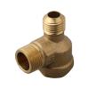 POWTAXBJGD 1PC Male Thread Check Valve Connector with 2-Port Brass for Air Compressor Parts Accessory 20mm/16mm/14mm(16x14mm) view 3