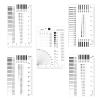 JOEBO Microscope Kit Measuring Pass Transparent Film Ruler Stain Crack Contrast Ruler Microscope Lens Adapters(90x55mm-3) view 3