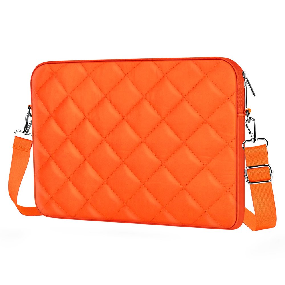 Aatacas Puffy Quilted Laptop Sleeve with a Removable Shoulder Strap Compatible with MacBook Air 13 inch M2 A2681 M1 A2337 A2179 A1932 2023-2018/Pro 13 M2 M1 A2338 A2251 A2289 A2159 A1989 A1706 A1708