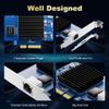 10Gb PCIe NIC Network Card, Single RJ45 Port, Aquantia AQC107 4X Ethernet LAN Controller, for Windows Server/Windows/Linux/ESX view 3