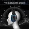 Ubxvamm Gaming Headsets Corded Over Ear Headphones with 50MM Driver Ergonomic Earphones Protein Leather Earmuffs for PC Game view 2