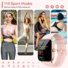 aeac Smart Watch for Women, 2024 Newest Fitness Watch with Heart Rate/Sleep/SpO2 Monitor, Smartwatch for iPhone/Samsung/Android, 110+ Sport Modes Waterproof Activity Trackers Watch view 4