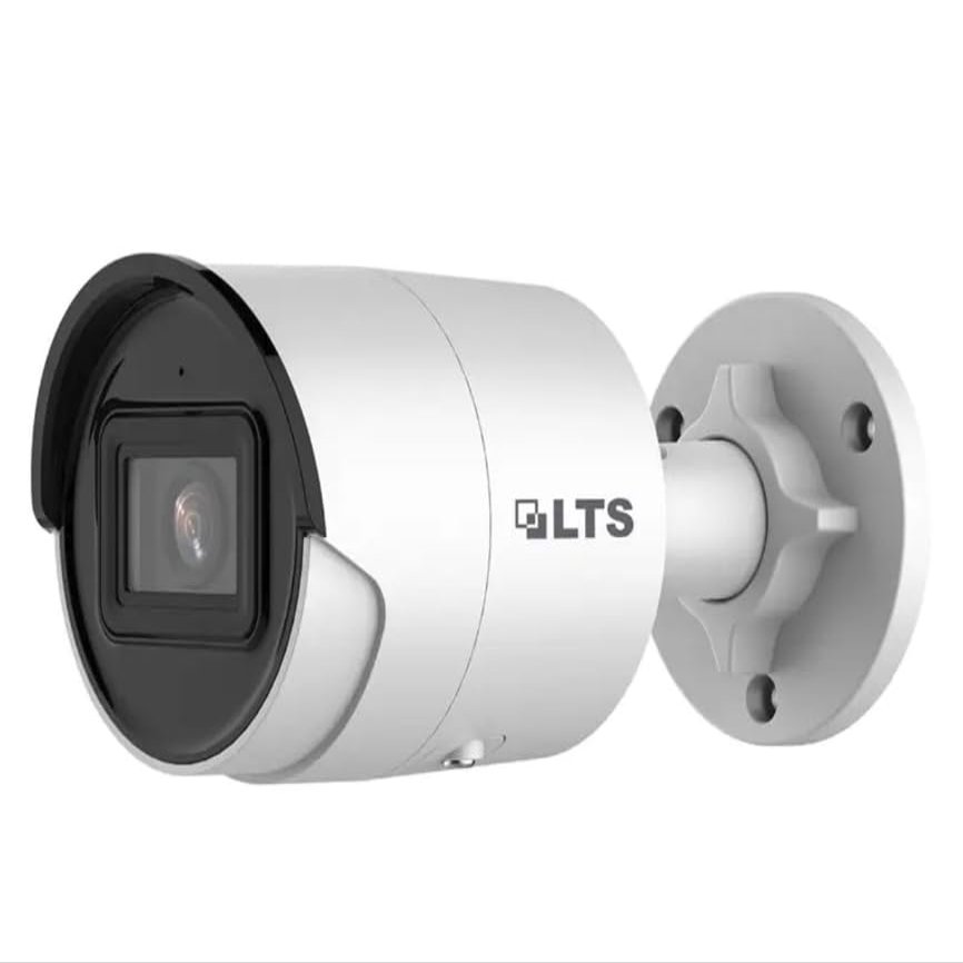 LTS LTCMIP8382W-28MDA, Platinum, 8MP, Bullet, IP, 1/2.8" Sensor, 2.8mm, True WDR 120dB, Built-in Microphone, DC 12V/PoE, Motion 2.0 - Human & Vehicle Detection