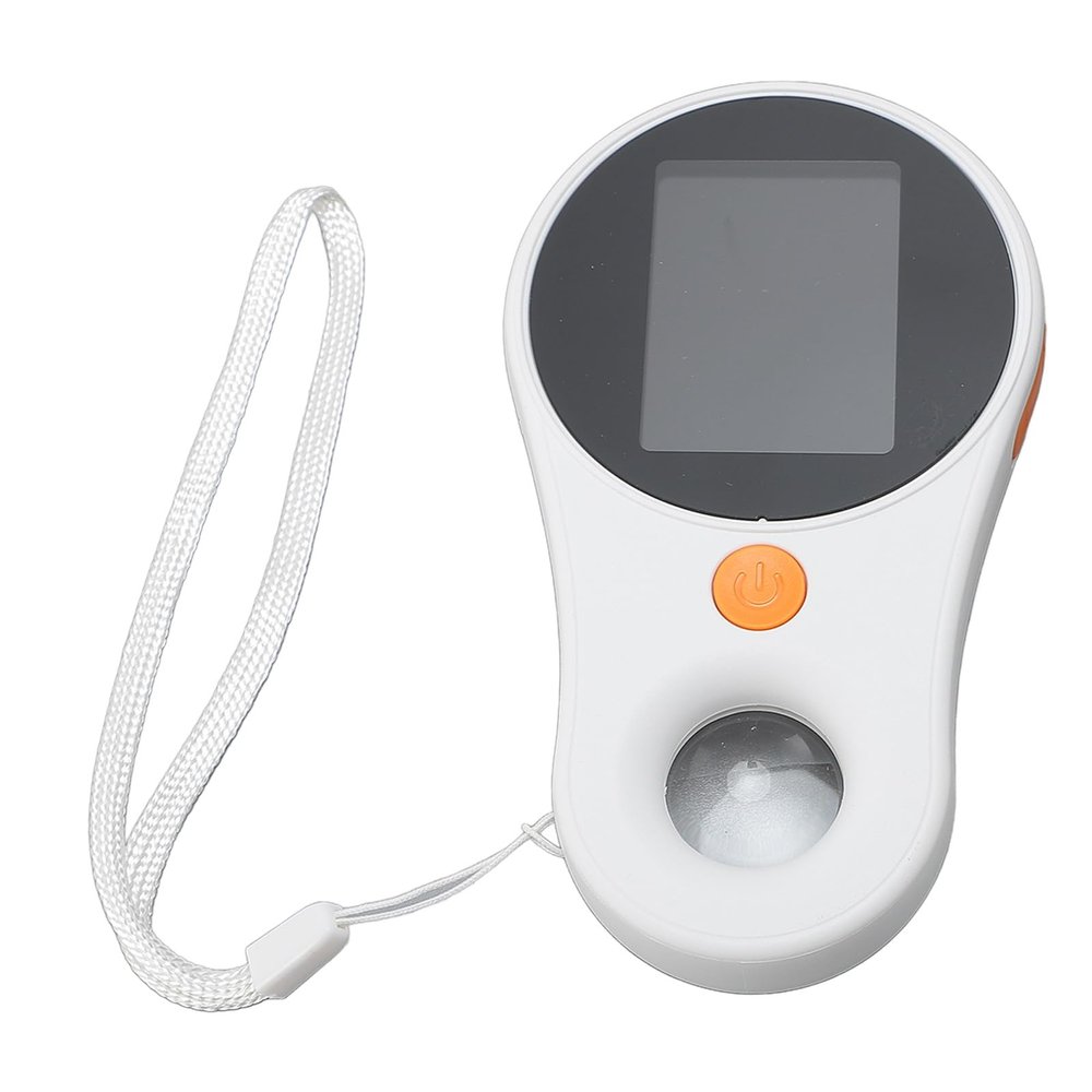 Luqeeg Portable Macro Microscope, 500X Magnification with 2.0 Inch Screen, 8 LEDs 2MP Lens, Handheld Magnifying Glass for Home and Outdoor Use, Mechanical Repair, Electronic Testing