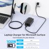 102W 15V 6.33A Surface Laptop Charger for Microsoft Surface Book 2/3, Surface Laptop 2/3/4/5, Surface Pro 5/6 /7/8/9, Surface Go 2/3 Power Supply with USB 5V 1.5A view 4