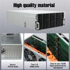 QAVODB 4U Server Chassis Rackmount Case Server Case Hot Swap Case with 24 x hot-swappable SATA (II or III) / SAS 6G Drive Bays view 4