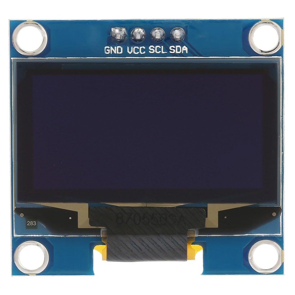 1pc 1.3 inch OLED Display Module, IIC I2C Communicate BlueText Color