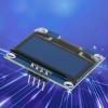 1pc 1.3 inch OLED Display Module, IIC I2C Communicate BlueText Color view 2
