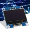 1pc 1.3 inch OLED Display Module, IIC I2C Communicate BlueText Color view 4