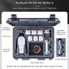 Lykus Titan MA320 Waterproof Hard Case for DJI Air 3S/Air 3, DJI RC2/RC-N3, Large Flexible Space, Up to 7 Batteries [CASE ONLY] view 2