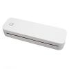 Portable Thermal Printer Inkless for Travel, Office & Study Compact ABS Material Mobile Printer Compatible with / (White) view 1