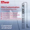 Power Strip, Metal Customizable Outlet PDU Power Strip,10Ft/6FT Plug Wall Mount Surge Protector Extender IEC C13/C19 Power Strip Heavy Duty, 30A/15A Server Rack Mountable PDU/Data Center Power view 2