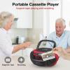 G Keni CD Cassette Player Combo, Portable CD Boombox with AM/FM Radio view 4