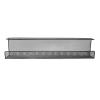 BTSEURY Under Desk Organizer, Iron Under Desk Storage Rack, Under Table Power Strip Cable Management Storage Basket Shelf for Home Office Black (Large) view 1