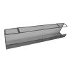 BTSEURY Under Desk Organizer, Iron Under Desk Storage Rack, Under Table Power Strip Cable Management Storage Basket Shelf for Home Office Black (Large) view 4