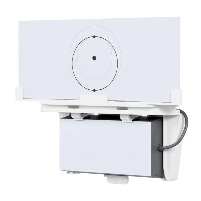 Starlink Gen 3 Router Wall Mount with Cable Management, Sturdy Permanent Installation, Optimized Ventilation, Low Profile Natural ABS for V3 Router & Power Supply