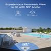Reolink 4K Security Camera System, 4pcs 4K UHD IK10 Vandalproof PoE Surveillance Cams, 8CH NVR 2TB HDD, Color Night Vision, Smart Detection, 2-Way Audio, RLK8-800V4 with 2pcs RLC-1240A view 3