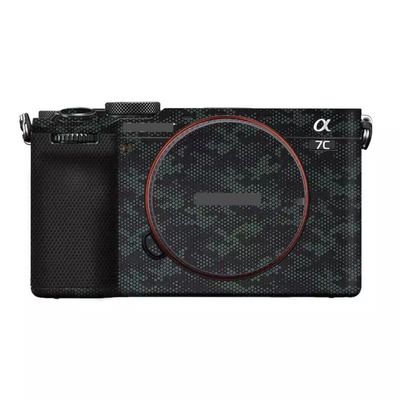 Camera Skin Wrap A7C2 Anti-Scratch Sticker Coat Vinly Protective Film Body Protector Decals Cover for Sony A7CR A7C II (Mamba Green)
