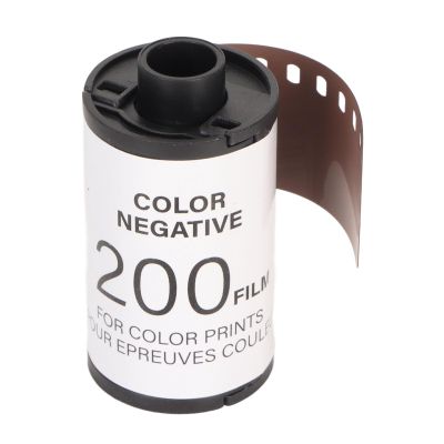 FLEXMAN 35mm Color Print Film, 8 Exposures 200 Degree Light Sensitivity High Resolution Color Negative Film, Color Prints Film with Storage Box for 135 Cameras