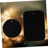 Levemolo 4 Pcs Magnetic Metal Plates for Car Phone Mount Self Adhesive Rectangular and Round 65x45mm 4cm Diameter Compatible Magnetic Car Holders view 2