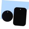 Levemolo 4 Pcs Magnetic Metal Plates for Car Phone Mount Self Adhesive Rectangular and Round 65x45mm 4cm Diameter Compatible Magnetic Car Holders view 4