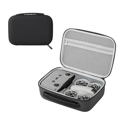 for NEO Carrying Case, EVA Large Capacity Portable Protective Bag, Travel Hard Case Storage Bag for Neo Fly More Combo Accessories (Black)