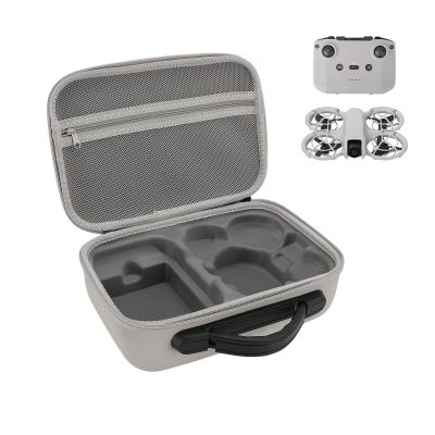 for NEO Carrying Case, EVA Large Capacity Portable Protective Bag, Travel Hard Case Storage Bag for Neo Fly More Combo Accessories (Grey)
