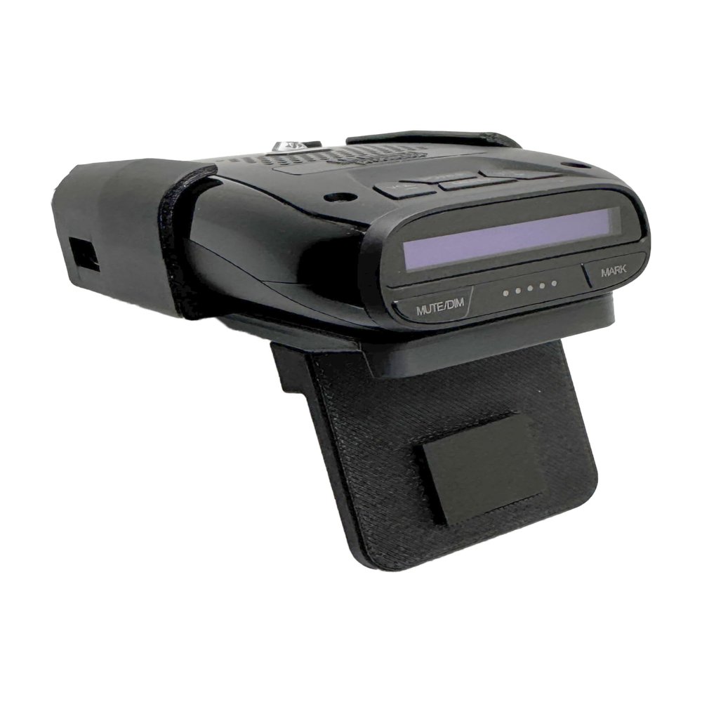 Bartallama3D Radar Holder for Uniden DFR7 Compatible with Tesla Vehicles - Black (Black)