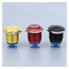 PGMTDEFXJO 19mm Motorcycle Car Ship Doorbell Waterproof DIY Boat Panel Hole Color Metal Button Switch Power Button PC Power Start Starter(Yellow-Ball) view 3