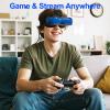 VISIONhmd Simple Video Display Glasses.Type-C Input, Easy Connect to i-Phone 15/16,Plug &Play, no Need APP, Lightweight Display Headset, Monitor,Head-Mounted Display (Bigeyes H5 USB-C) view 3