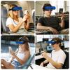 VISIONhmd Simple Video Display Glasses.Type-C Input, Easy Connect to i-Phone 15/16,Plug &Play, no Need APP, Lightweight Display Headset, Monitor,Head-Mounted Display (Bigeyes H5 USB-C) view 4