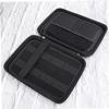 MERRYHAPY Storage Container Duffle Bag for Travel Storage Bags USB Flash Disk Organizer Carrying Pouch Eva Bag Black view 4