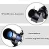 DirectNine Basics Ultra Hd Refractor Telescope, 70mm Aperture & 360mm Focal Length, Portable with Adjustable Tripod & Finder Scope 16X & 66X, Beginner Adults & Astronomy Enthusiasts, Gray view 4