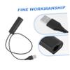 Angoily 3pcs Female to Male USB Adapter Cable for Connecting Telephone Headsets to Computers Lightweight and Converter for and Conference Calls view 2