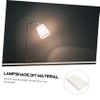 Beige Flax Lampshade Material Pre Cut Decorative Protector view 3