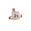 PGMTDEFXJO Flow Meter Engraving Machine Water Cooled Flow Indicator Cooled Spindle Electronic Starter Cooling Waterway Flow Rate Indicator(1 in 2 Out) view 1