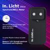In.Licht Ultra Well Certified Human-Centric Handheld Health Light Meter  Measures EML, CS, CCT, LUX, CRI, Rf & Rg, Flicker Index | Lightweight Lux Meter & Spectrometer for Light Designers (Black) view 2