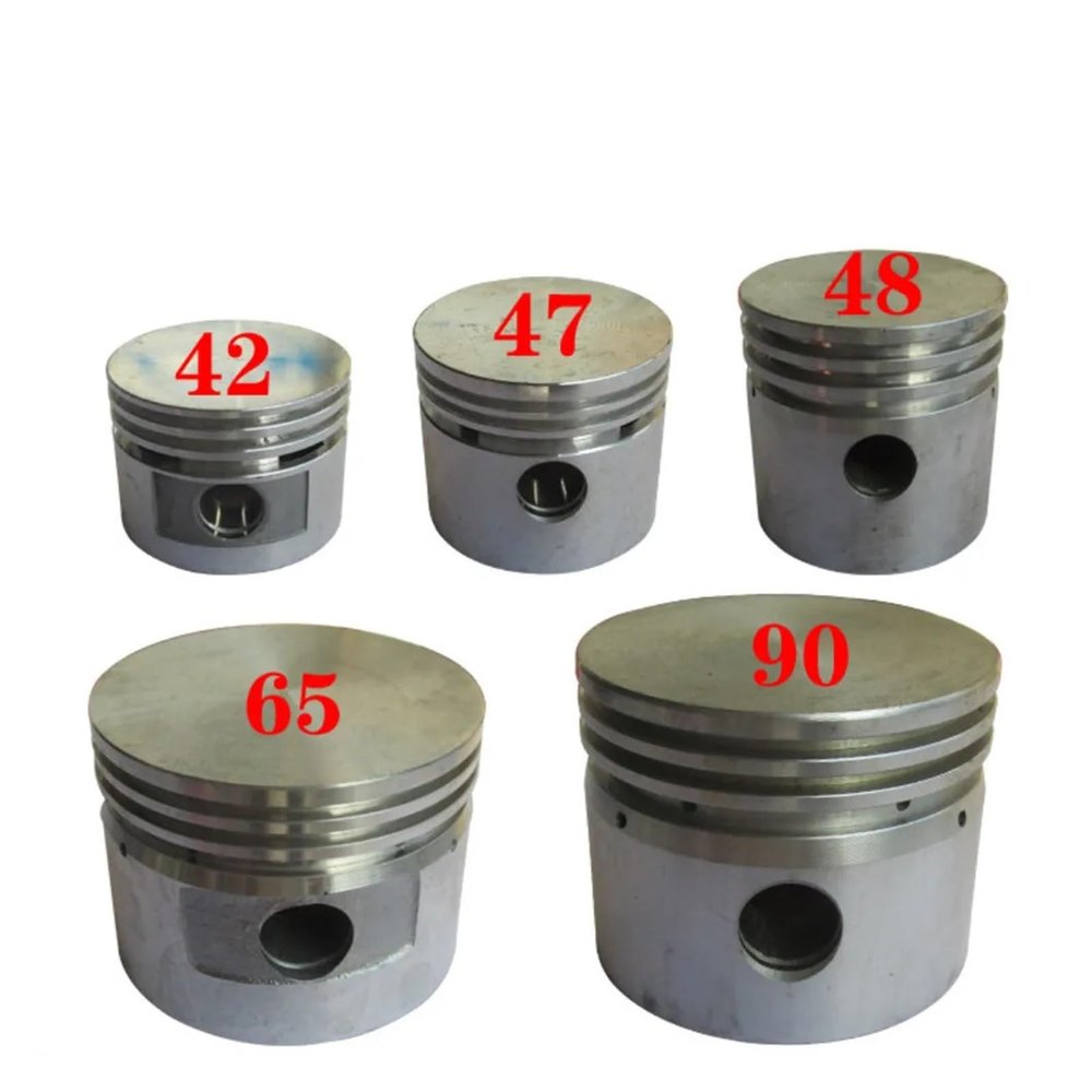 PGMTDEFXJO 42/47/48/51/65/80/90mm Piston for Direct Driven air Compressor, Belt Driven air Compressor. Compressor Pistons(42mm)
