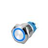 PGMTDEFXJO 16mm Waterproof Metal Push Button Switch LED Light Momentary Latching Car Engine Power Switch 6V 12V 24V 220V Metal Switch(3p,16MM_3-6V Reset) view 1