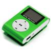 Karlak Mini Portable MP3 Mc Player Metal Clip-on MP3 Player with LCD Screen Port TF Card Wide Application Green view 1