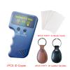 HECERE Handheld 125khz Copier RFID Smart ID Card Duplicator Used for T5577 or EM4305+5pcs ID rewrite Cards +ID Leather Circle Keychain 2pcs view 2