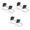 Beatifufu 6pcs Small Enclosed Electronic Buzzer Sound Buzzer Dc Industrial Use Low Power Consumption Alarm view 1