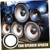 ASAKKURA 1pair Car Speaker Mounting Spacer Ring Durable Plastic Adapter for Easy Installation Cars Trucks and Rvs Enhances Audio System Performance Lightweight and Speaker Accessory view 4