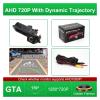CVBS AHD 1080P Vehicle Trunk Handle With Water Spraying Reverse Backup CameraCompatible with Audi Q2 Q3 A5 A6 VW Polo Passat EOS Cayenne(AHD720P-Trajectory) view 2